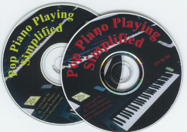 Pop piano playing simplified - CD & DVD